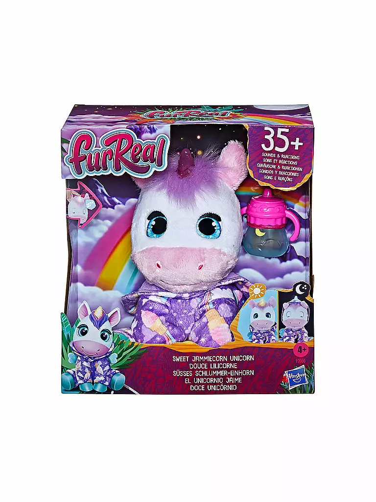 FURREAL FRIENDS | Süßes Schlummer-Einhorn | lila