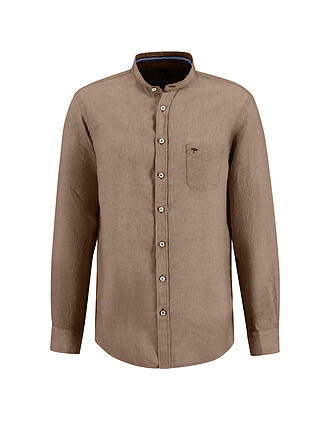 FYNCH HATTON | Leinenhemd Casual Fit 