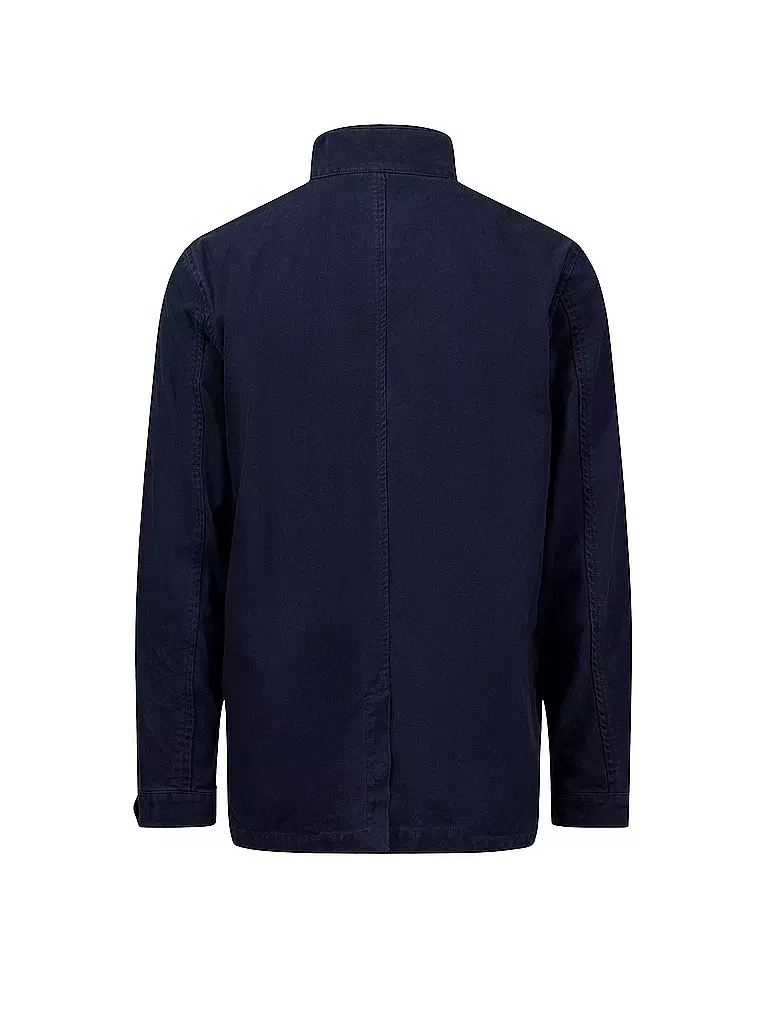 FYNCH HATTON Fieldjacket HERRINGBONE dunkelblau