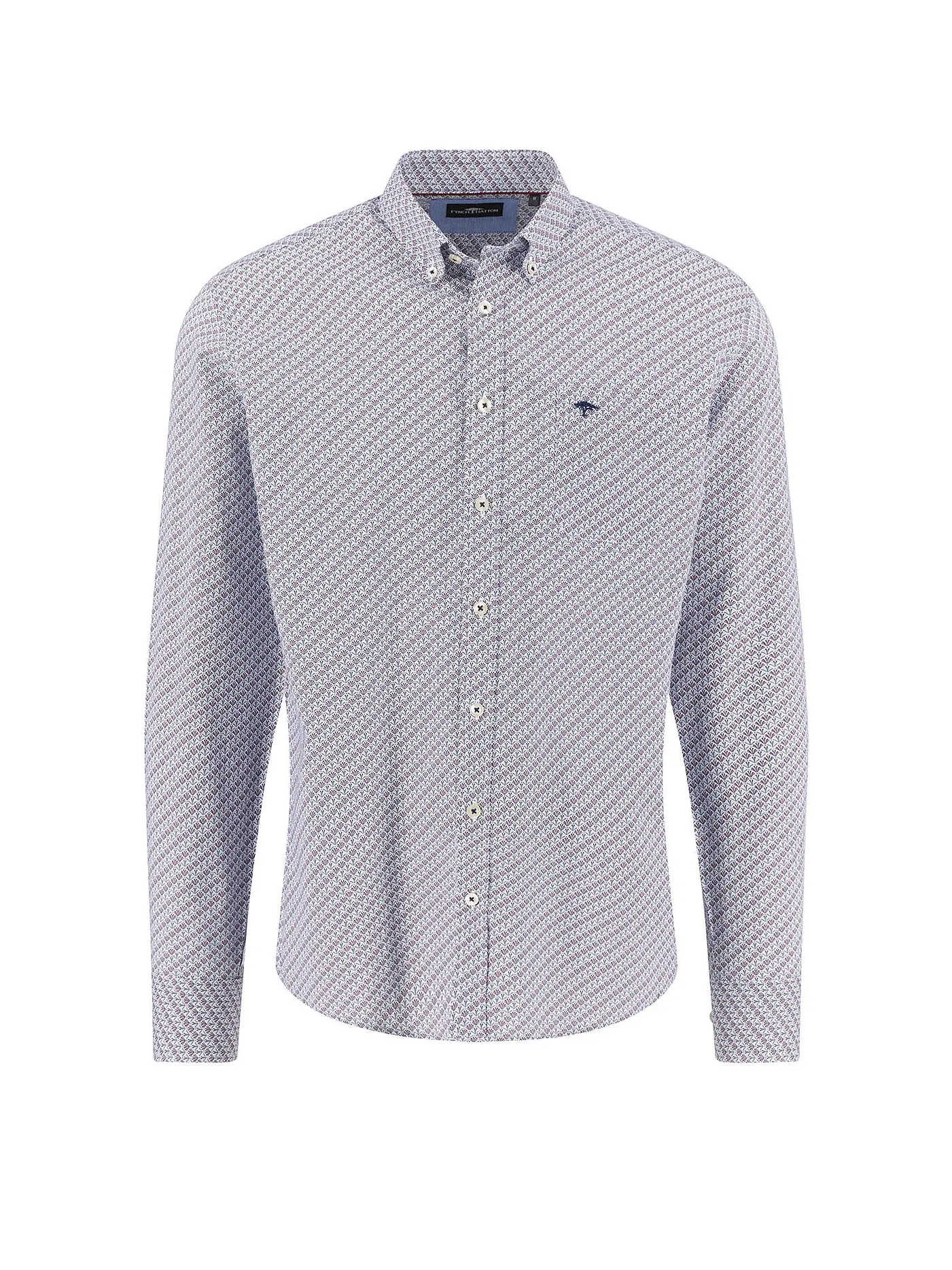 FYNCH HATTON | Hemd Casual Fit | dunkelrot