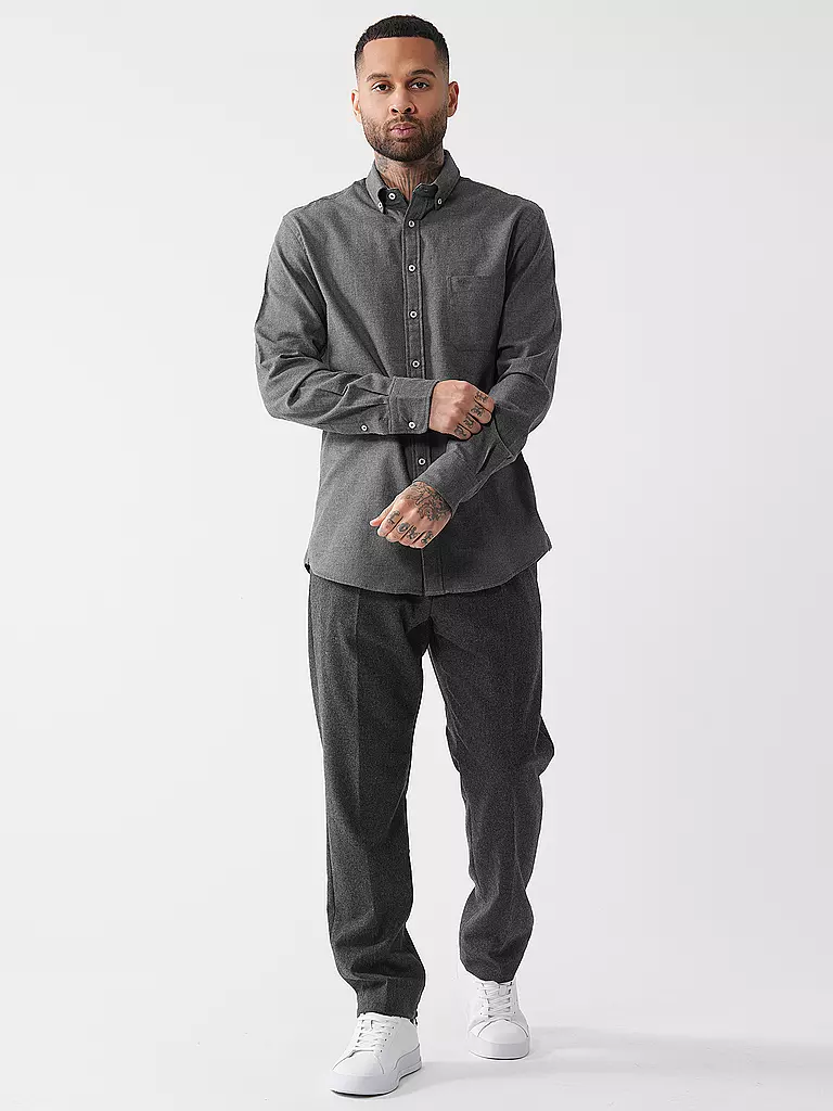 FYNCH HATTON | Hemd Casual Fit | grau