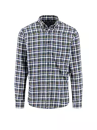 FYNCH HATTON | Hemd Regular Fit  | dunkelgrün