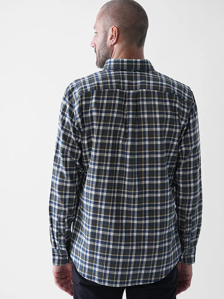 FYNCH HATTON | Hemd Regular Fit  | dunkelgrün