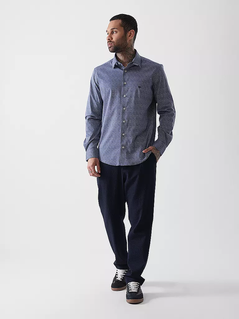 FYNCH HATTON | Jerseyhemd  | blau