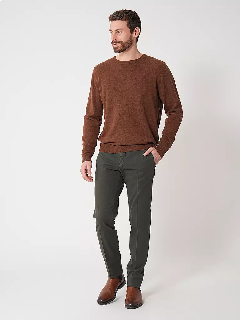 FYNCH HATTON | Kaschmirpullover | braun