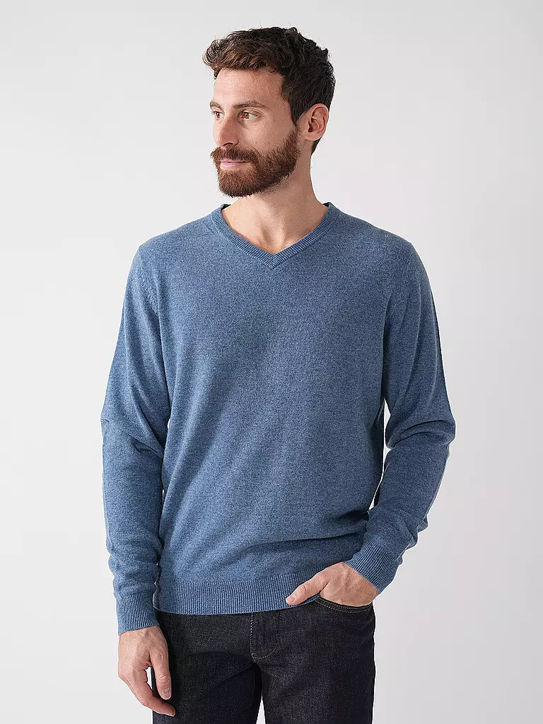 FYNCH HATTON | Kaschmirpullover | hellblau