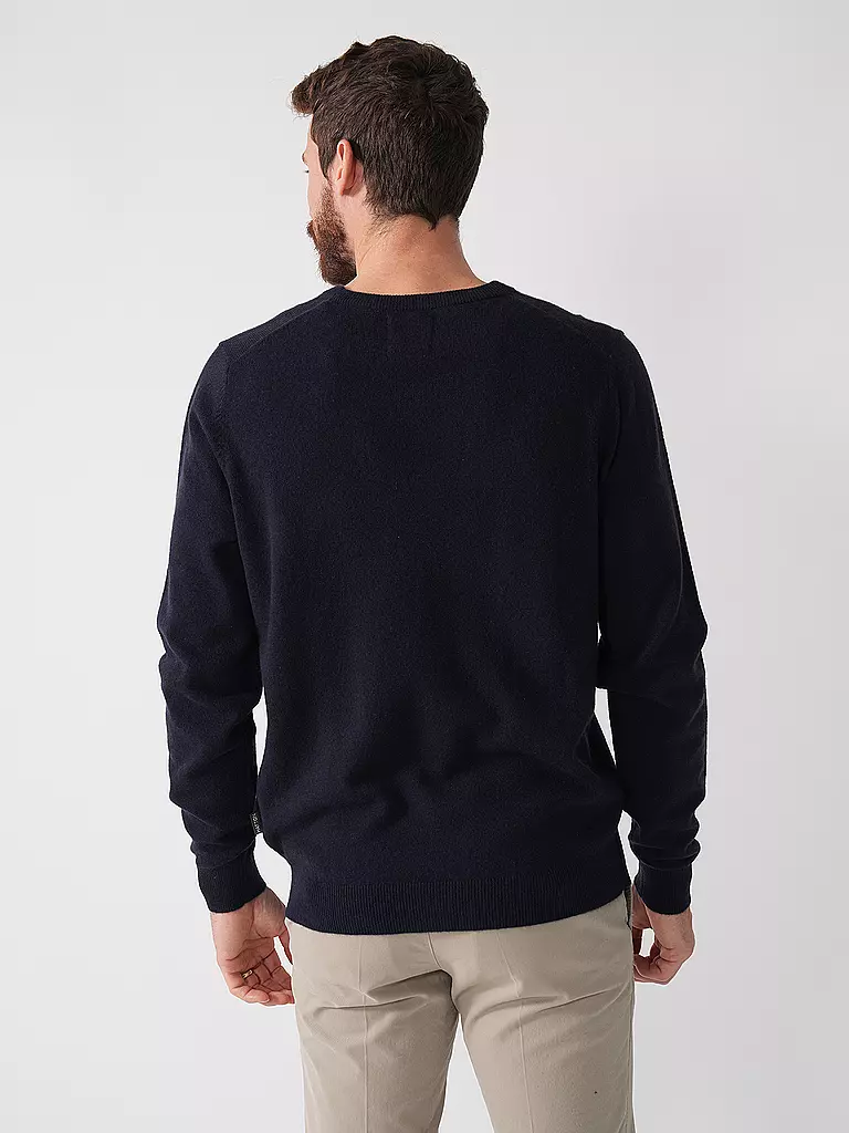 FYNCH HATTON | Kaschmirpullover | dunkelblau