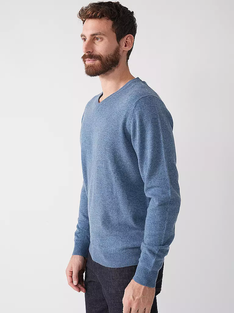 FYNCH HATTON | Kaschmirpullover | hellblau