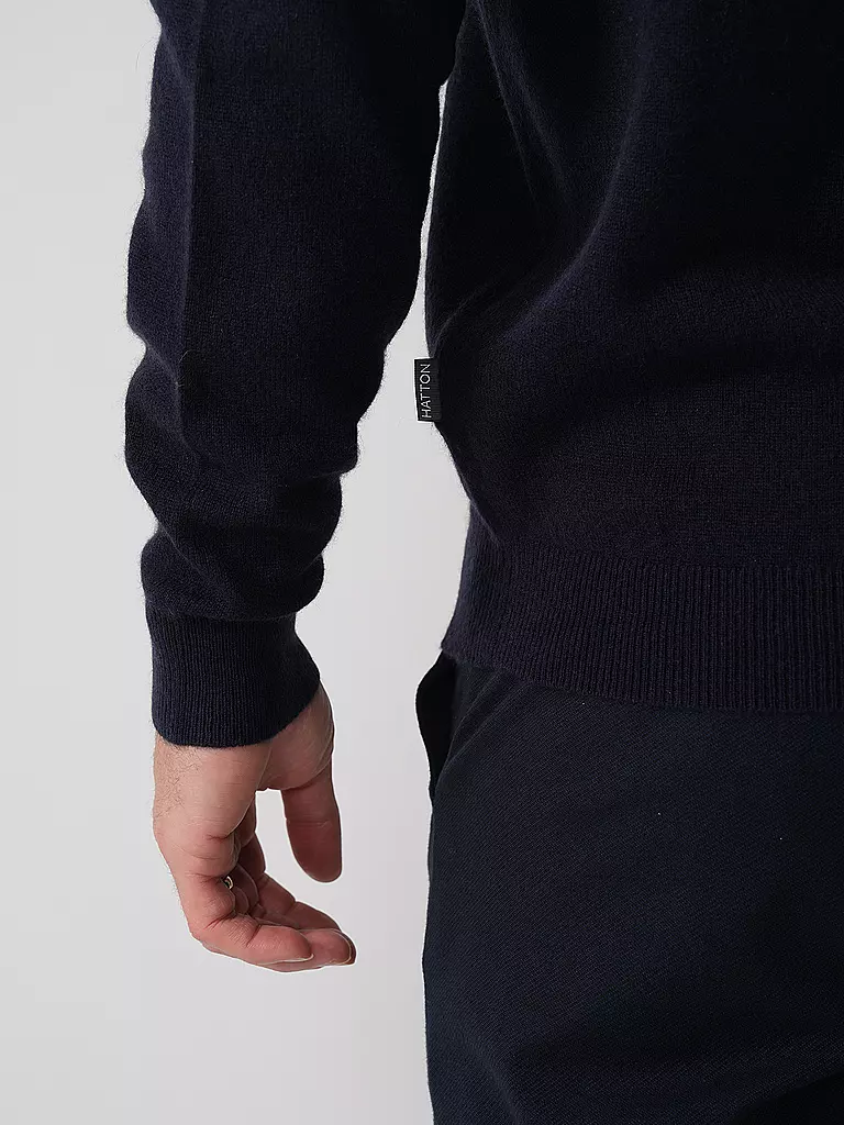 FYNCH HATTON | Kaschmirpullover | dunkelblau