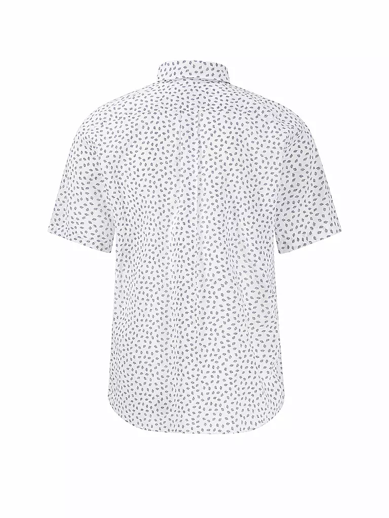 FYNCH HATTON | Leinenhemd Casual Fit | weiss