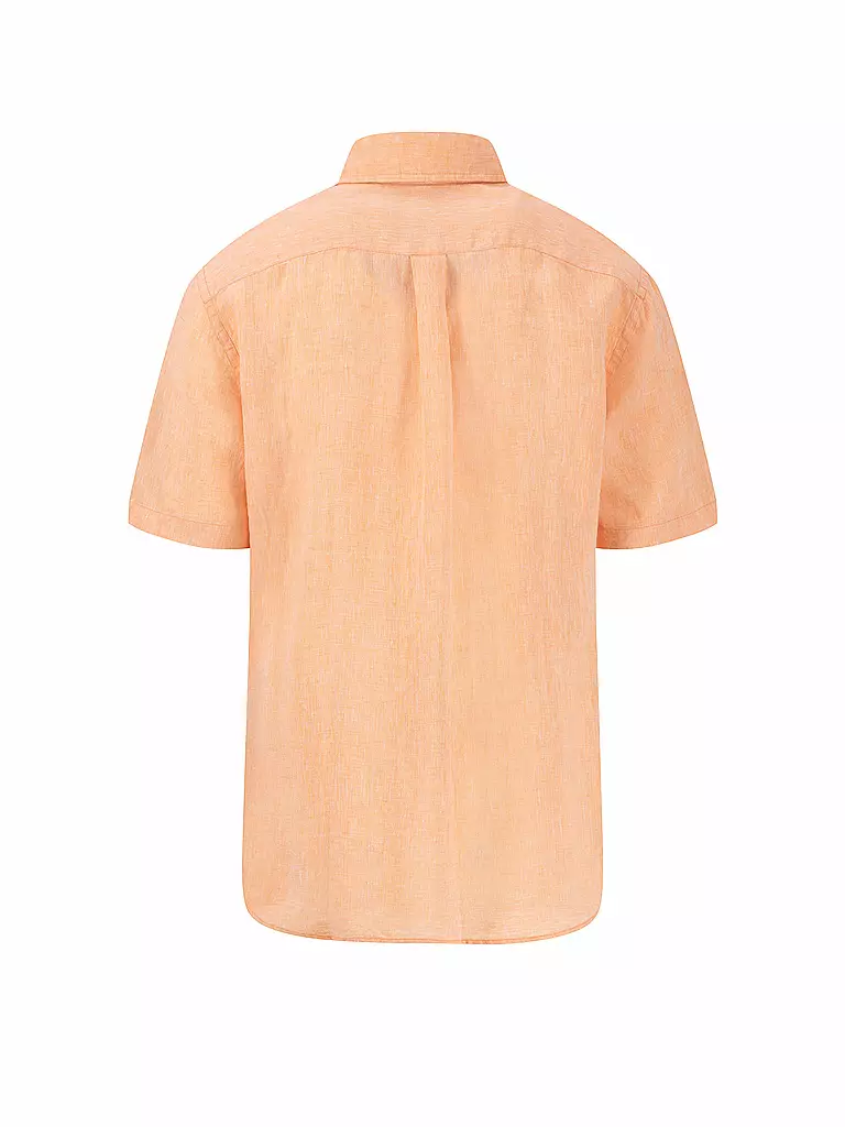 FYNCH HATTON | Leinenhemd Casual Fit | orange