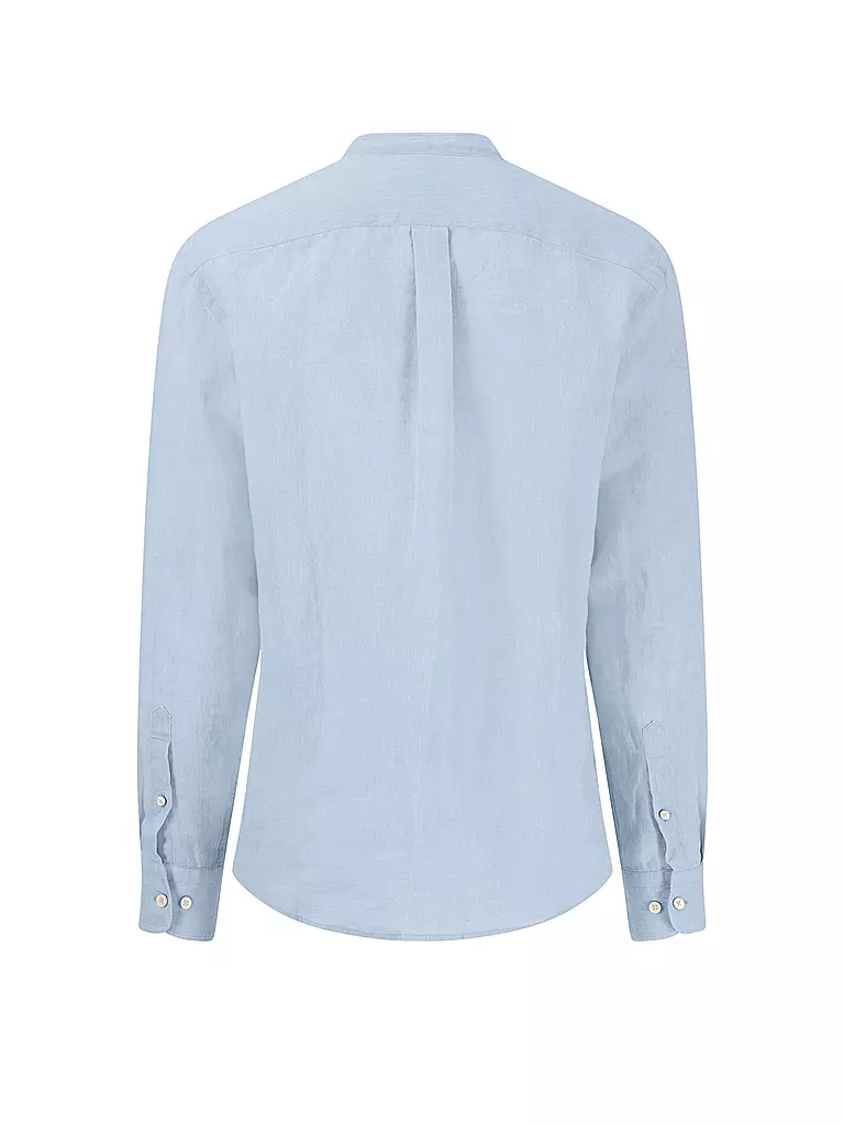 FYNCH HATTON | Leinenhemd Casual Fit | hellblau