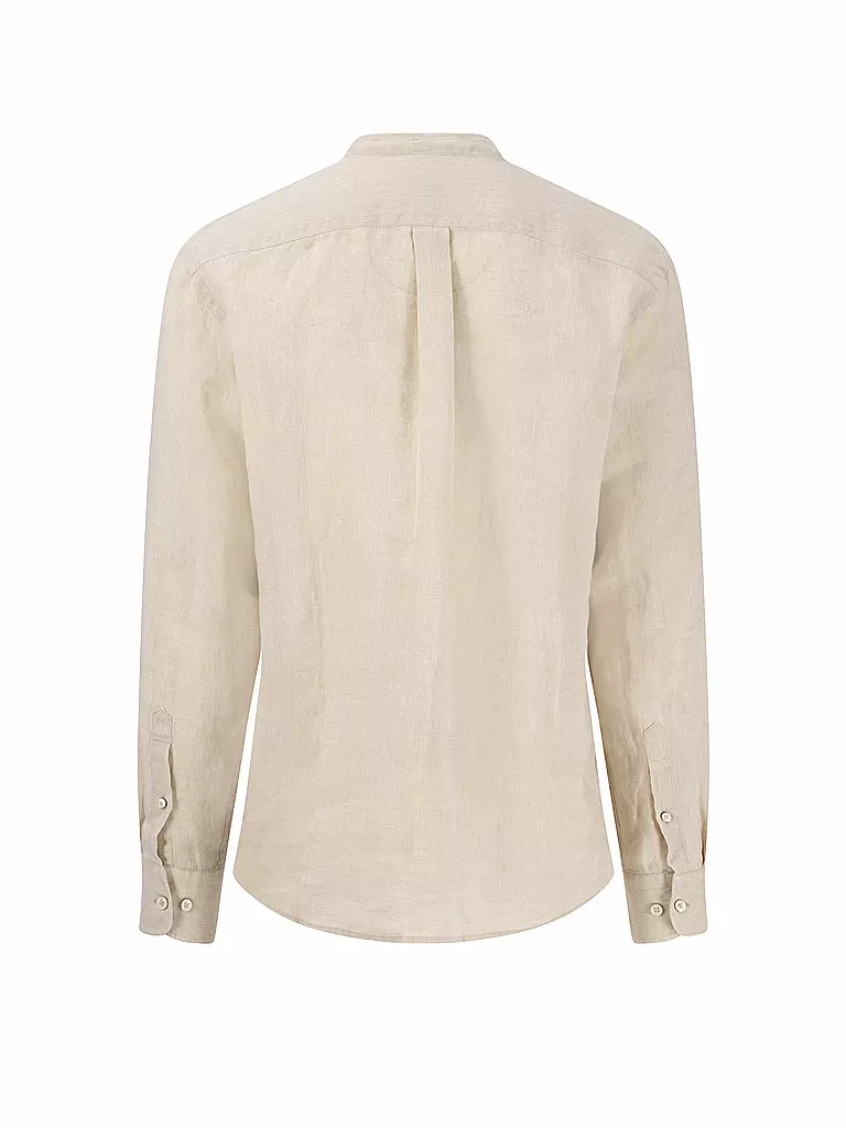 FYNCH HATTON | Leinenhemd Casual Fit | beige