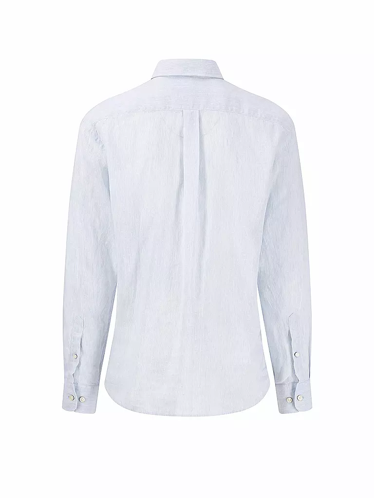 FYNCH HATTON | Leinenhemd Casual Fit | hellblau