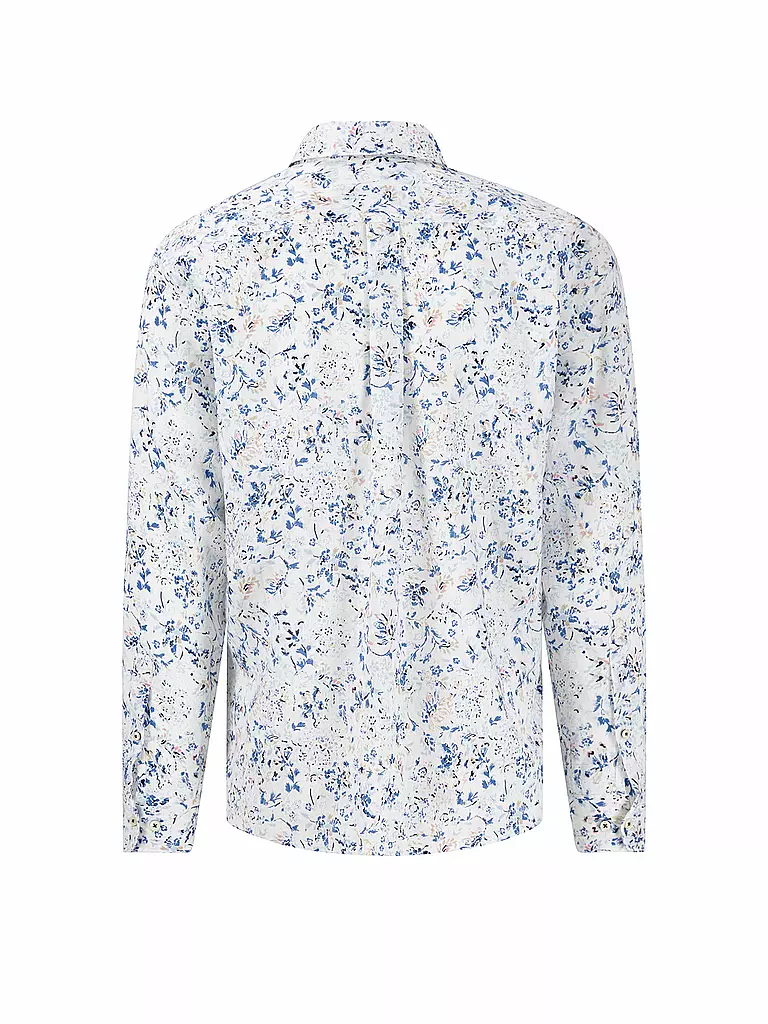 FYNCH HATTON | Leinenhemd Casual Fit | weiss