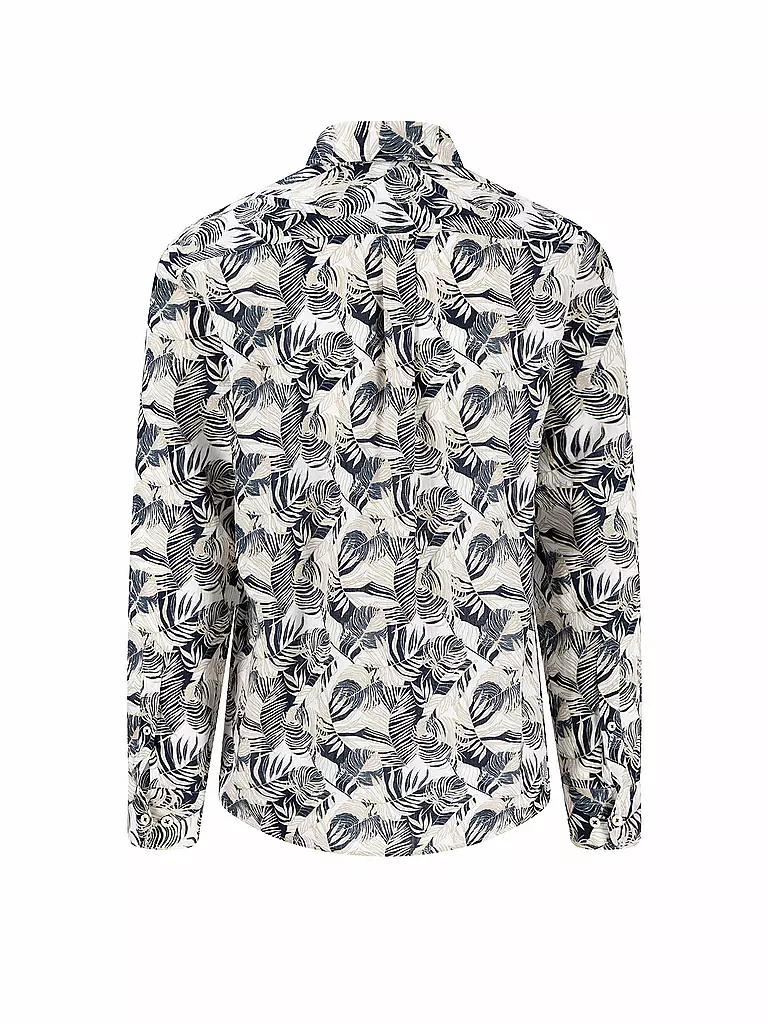 FYNCH HATTON | Leinenhemd Casual Fit | beige