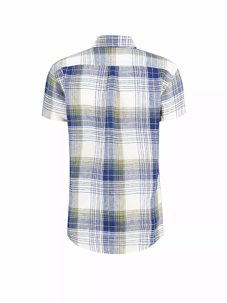 FYNCH HATTON | Leinenhemd Regular Fit  | hellblau