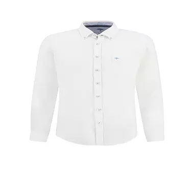 FYNCH HATTON Leinenhemd Regular Fit