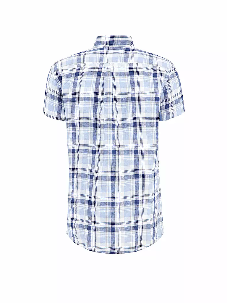 FYNCH HATTON | Leinenhemd Regular Fit | hellblau