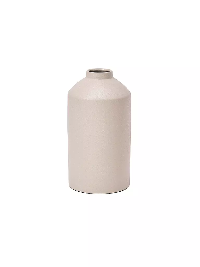 FYNCH HATTON | Metallvase gross MALI Elephant Grey | hellgrau