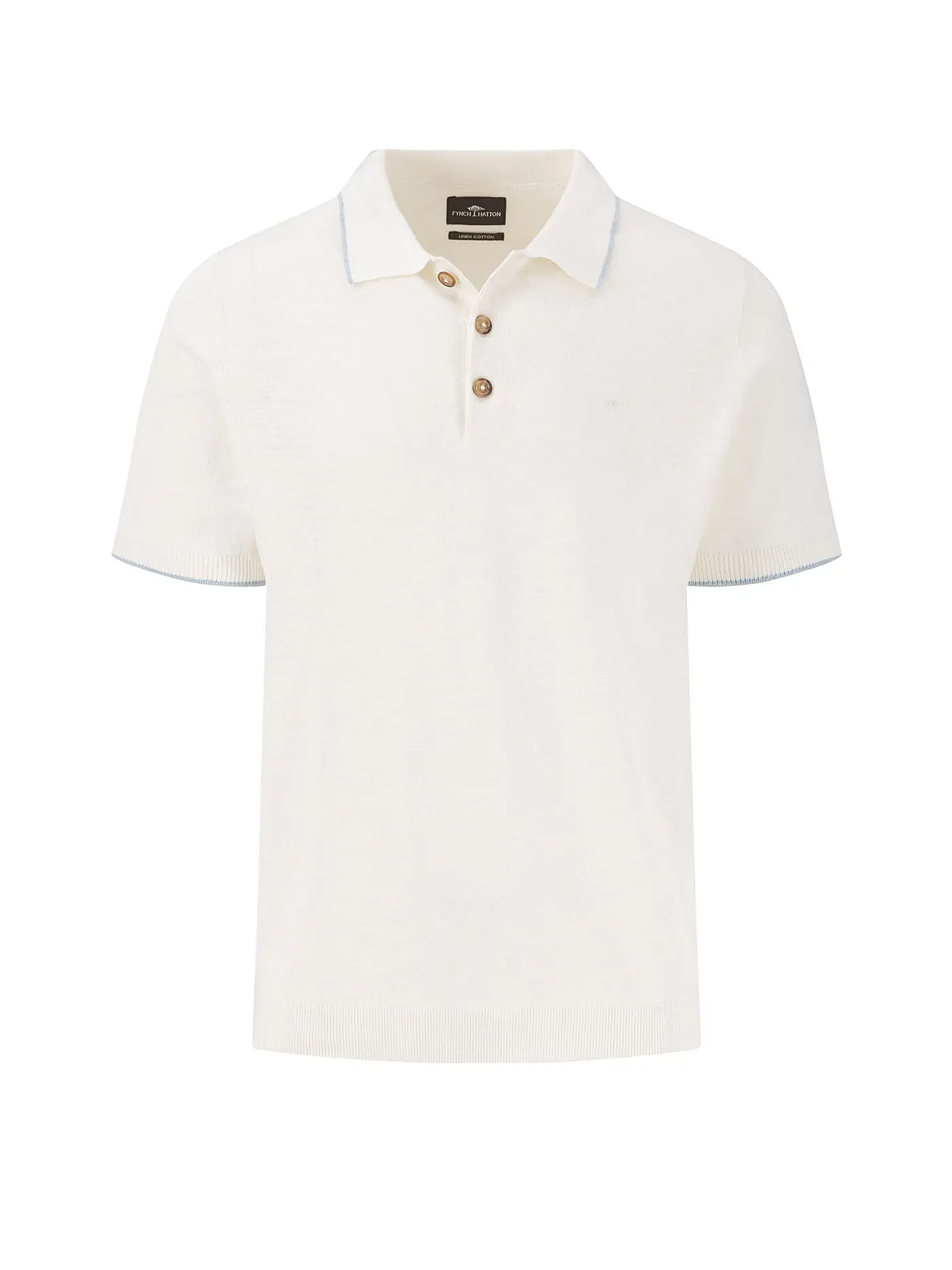FYNCH HATTON | Poloshirt  | creme