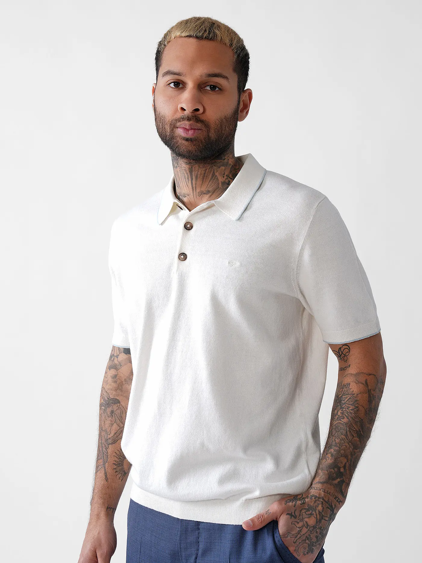 FYNCH HATTON | Poloshirt  | creme