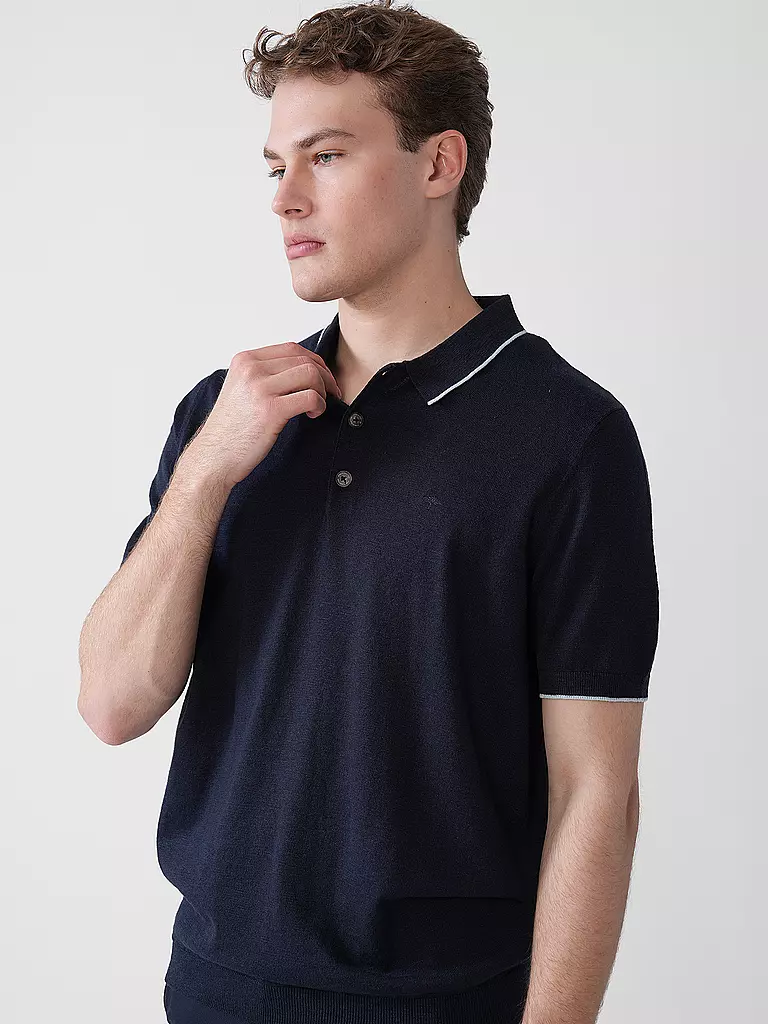 FYNCH HATTON | Poloshirt  | dunkelblau