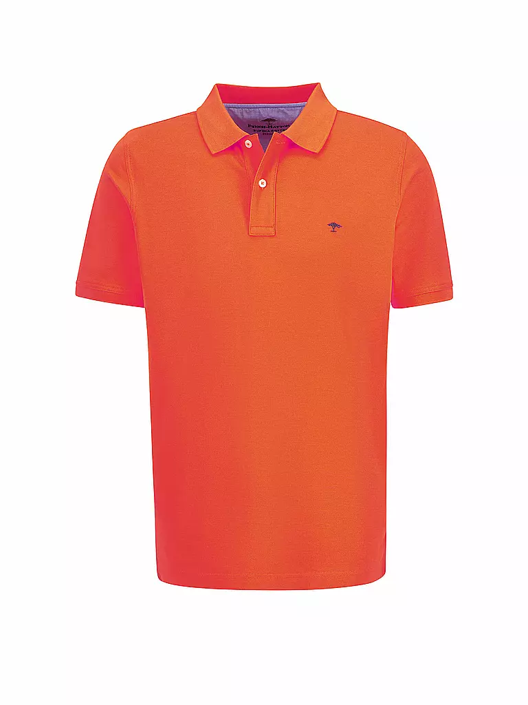FYNCH HATTON | Poloshirt Casual Fit  | orange