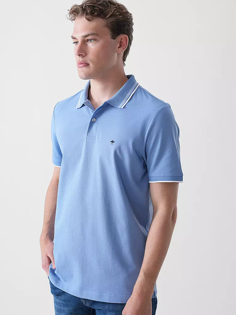 FYNCH HATTON | Poloshirt Casual Fit | dunkelblau
