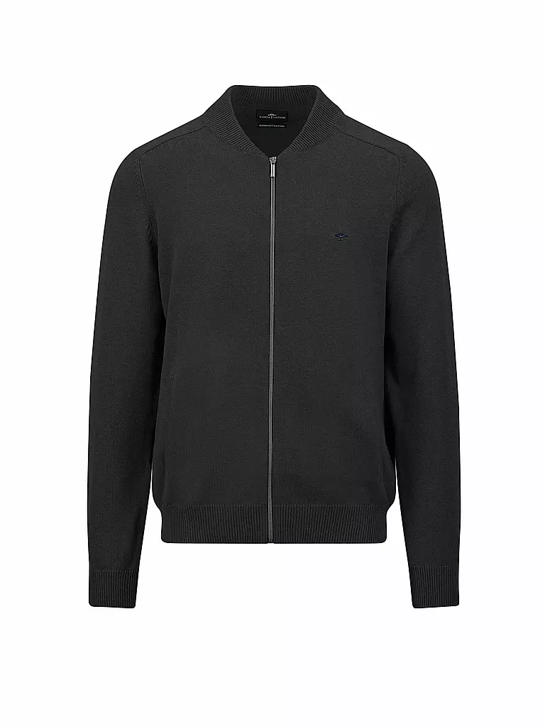 FYNCH HATTON | Strickjacke | schwarz