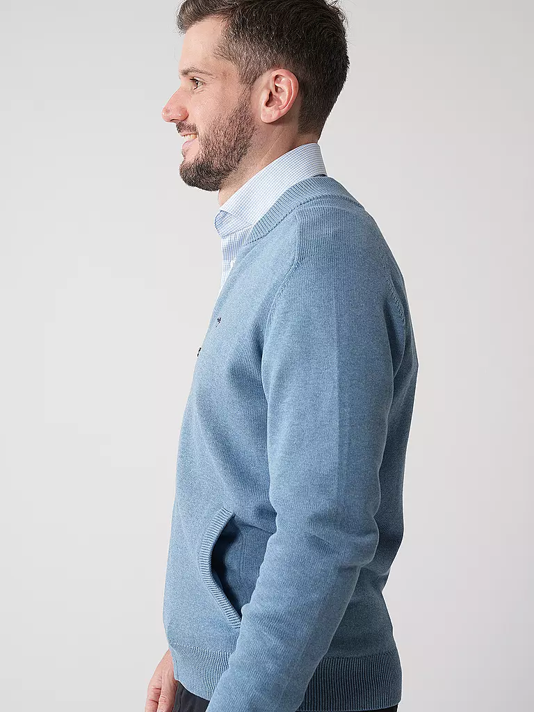 FYNCH HATTON | Strickjacke | hellblau