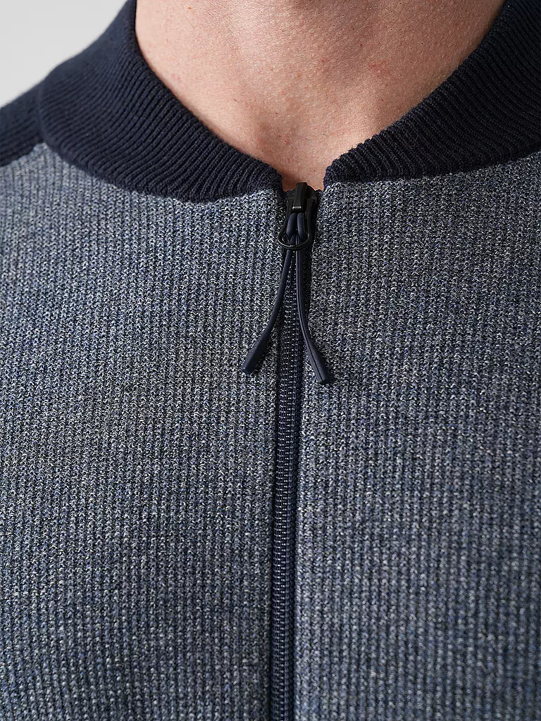FYNCH HATTON | Sweatjacke | dunkelblau