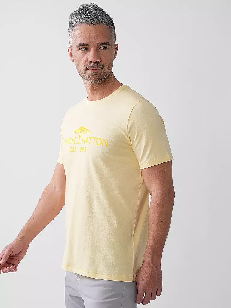 FYNCH HATTON | T-Shirt | gelb