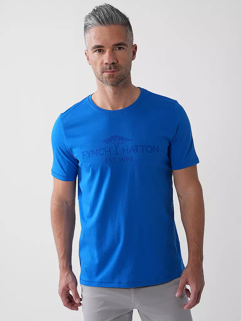 FYNCH HATTON | T-Shirt | blau