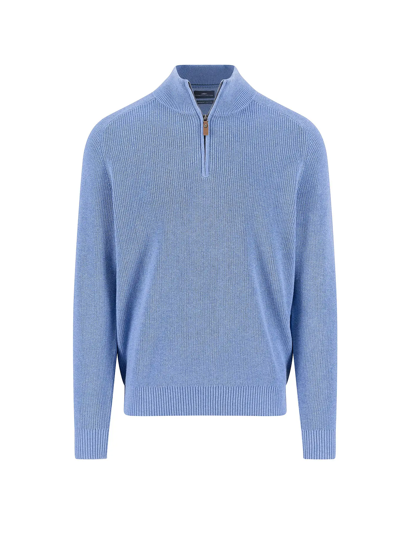 FYNCH HATTON | Troyer Pullover  | hellblau
