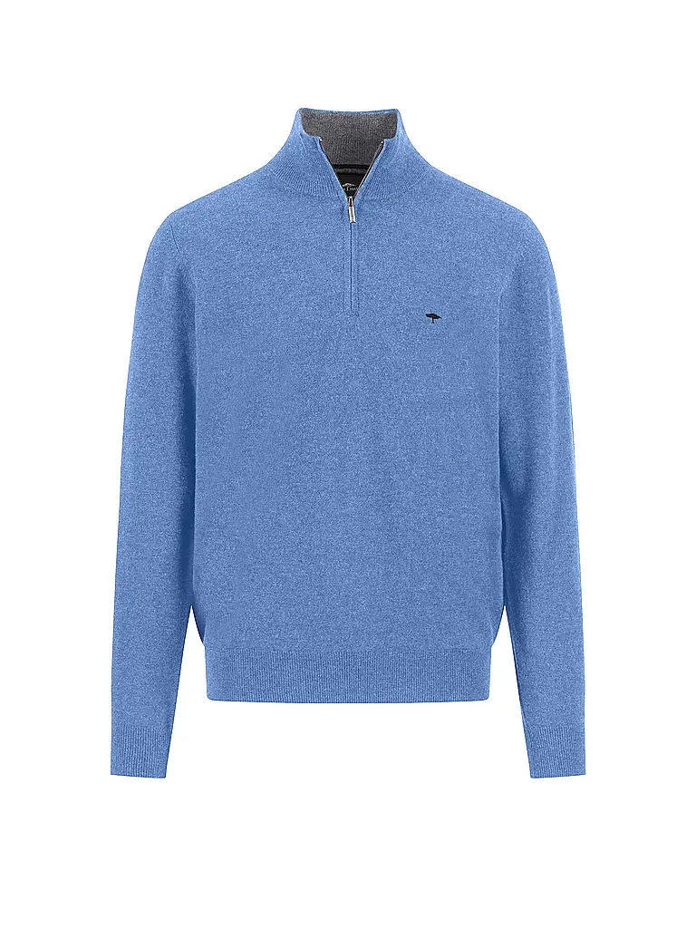 FYNCH HATTON | Troyer Pullover  | hellblau