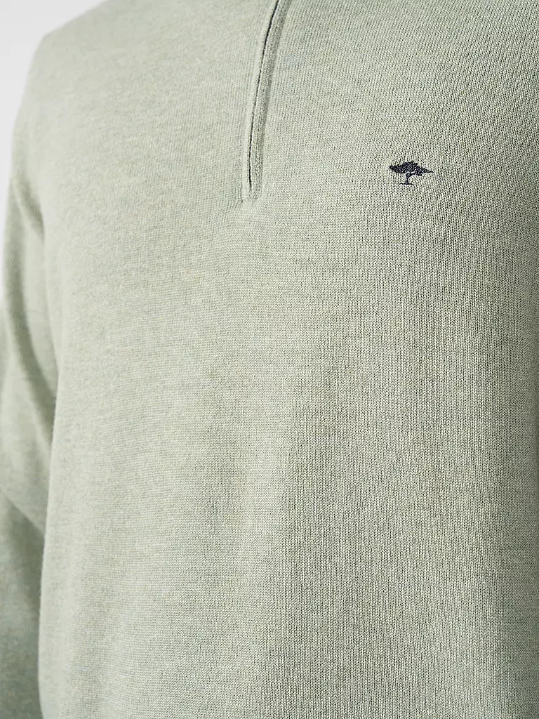 FYNCH HATTON | Troyer Pullover | olive