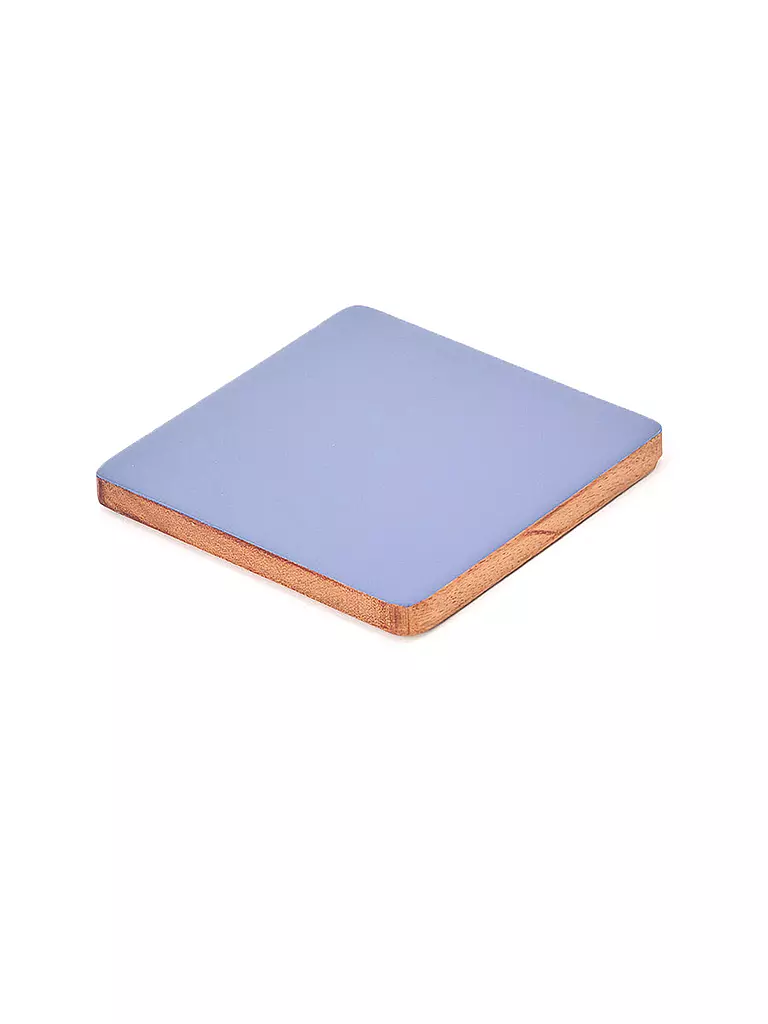 FYNCH HATTON | Untersetzer JALA 4 er Set 10x10cm Dove Blue | lila