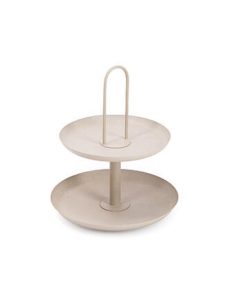 FYNCH-HATTON | Etagere 2-stufig 30x37cm MAANDAZI  elephant grey