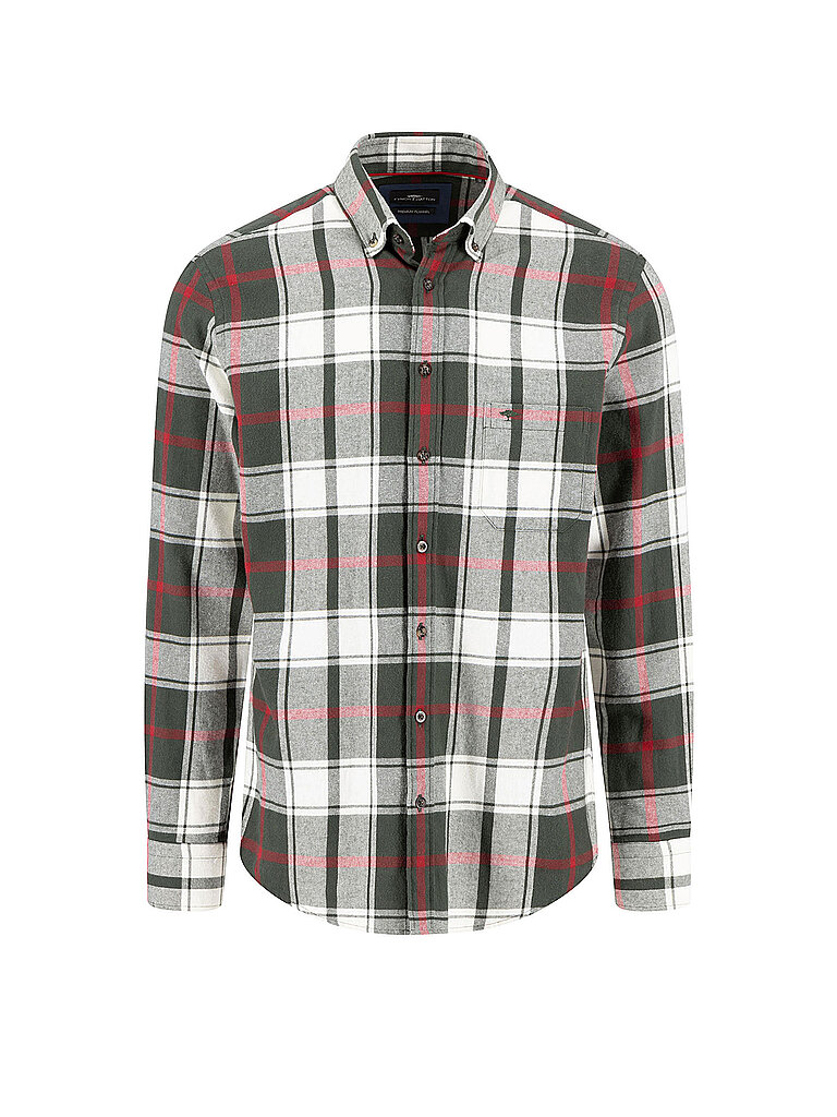 FYNCH-HATTON Flanellhemd Regular Fit – FYNCH-HATTON