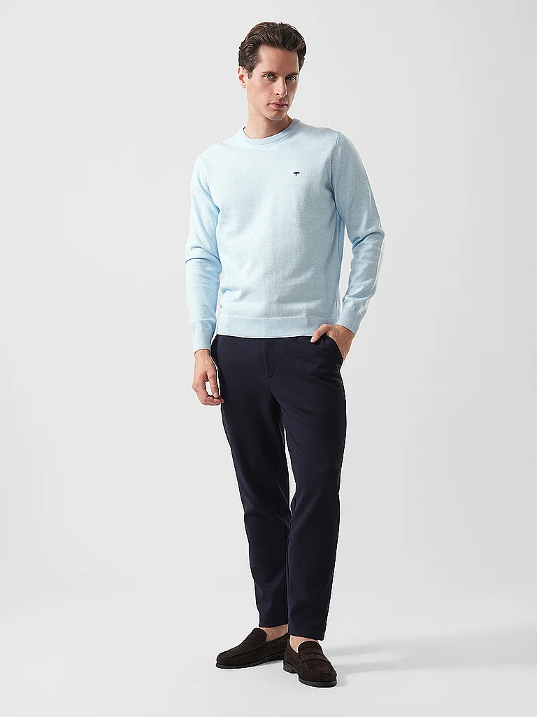 FYNCH-HATTON Pullover Hellblau | Xxxl