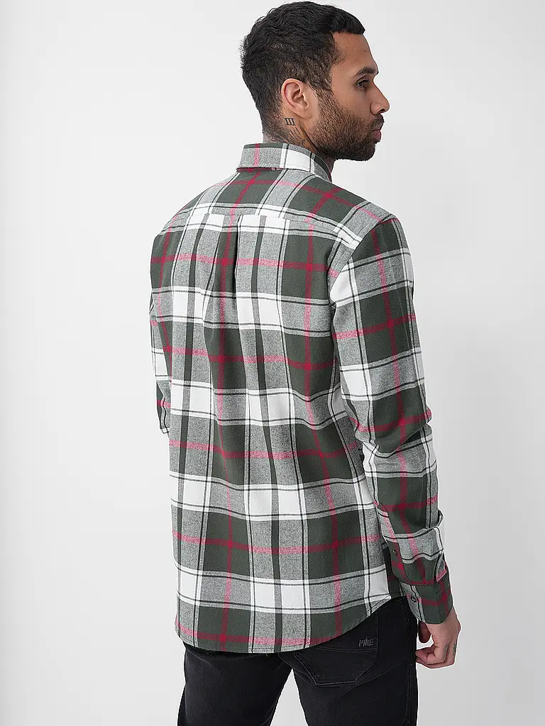 FYNCH-HATTON | Flanellhemd Regular Fit | 