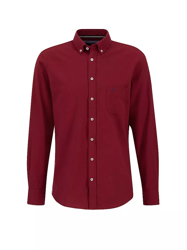 FYNCH-HATTON | Hemd Casual Fit | rot