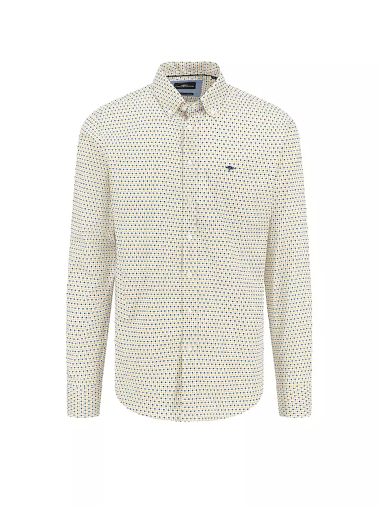 FYNCH-HATTON | Hemd Casual Fit | gelb