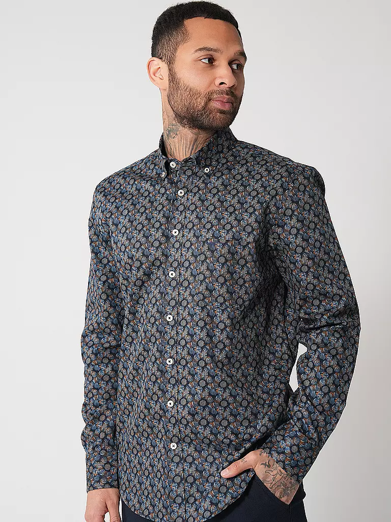 FYNCH-HATTON | Hemd Casual Fit | braun