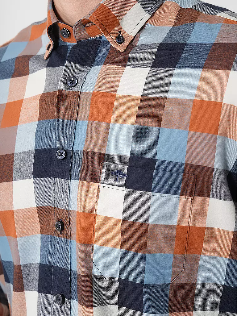 FYNCH-HATTON | Hemd Casual Fit | braun