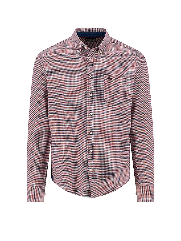 FYNCH-HATTON | Hemd Regular Fit  | Rot