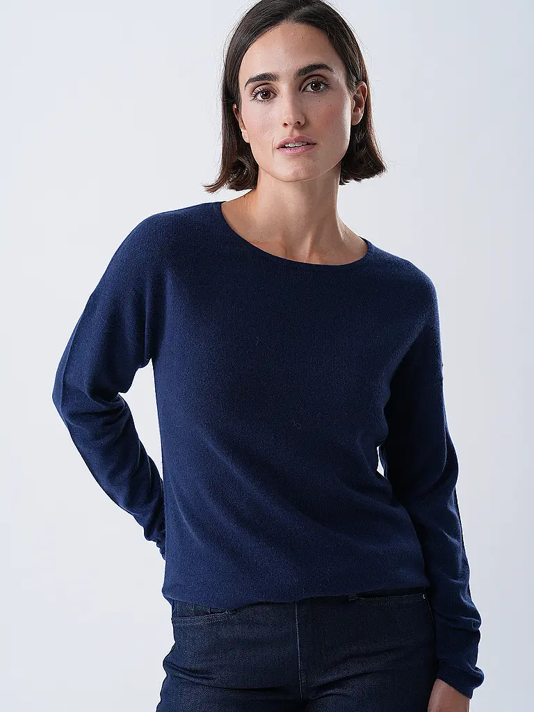 FYNCH-HATTON | Kaschmirpullover | Dunkelblau