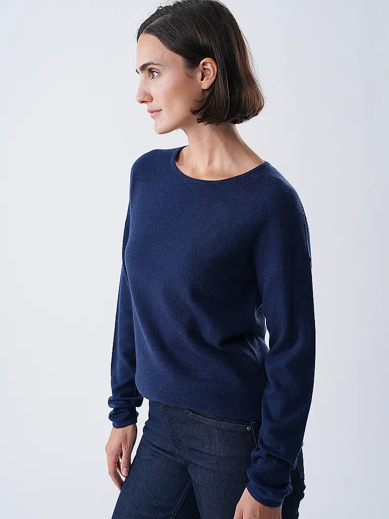 FYNCH-HATTON | Kaschmirpullover | Dunkelblau
