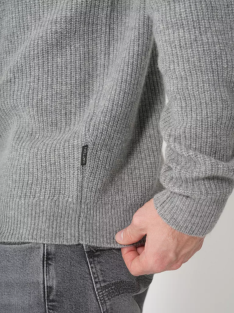 FYNCH-HATTON | Kaschmirpullover | hellgrau